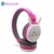 Fone de Ouvido Headphone Infantil Bluetooth Fm SD Bichinhos ROSA / U na internet