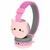 Fone de Ouvido Headphone Infantil Bluetooth Fm SD Bichinhos ROSA / U - loja online