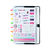 CADERNO INTELIGENTE LETS GLITTER NEON BLACK A5 - comprar online