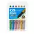 CANETA BRUSH PEN CIS 6 CORES METALICAS