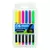 CANETA BRUSH PEN CIS COM 6 CORES AQUARELAVEL NEON