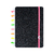 CADERNO INTELIGENTE LETS GLITTER NEON BLACK A5