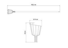 Recogedor de Frutas c/ cabo - Tramontina - tienda online