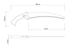 Serrucho profesional de poda mango madera - Tramontina - Campo y Ciudad | Farmacia Agroveterinaria