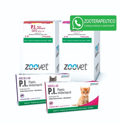 Pipeta P.I Gatos hasta 4 kgs . - Zoovet - comprar online