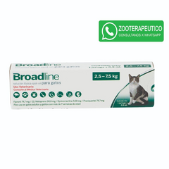 Pipeta Broadline GATOS 2,5a7,5KG - Boheringer