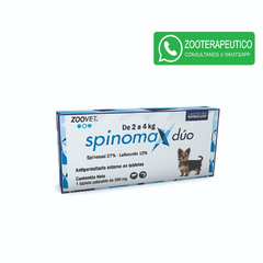 Comprimidos SPINOMAX Dúo 2a4Kg - Zoovet