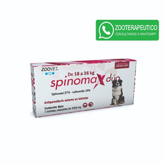 Comprimidos SPINOMAX Dúo 18a36Kg - Zoovet