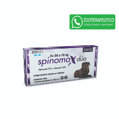 Comprimidos SPINOMAX Dúo 36a70Kg - Zoovet