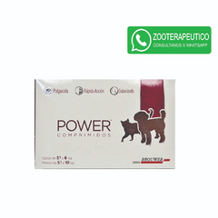 Comprimidos POWER Perros 5 A 10 Kg y Gatos 3 A 6 Kg - Brouwer