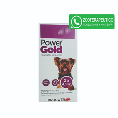 Comprimidos Power Gold Perros 2 a 4.5kg Bocadito - Brouwer