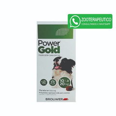 Comprimidos Power Gold Perros 10.1 a 20kg Bocadito - Brouwer