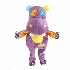 Peluche Hippo con chifle para mascotas - GIGWI en internet