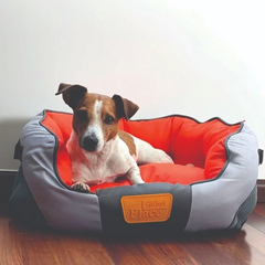 Cama Place Redonda Para Perros y Gatos RED/ORANGE- Gigwi - comprar online