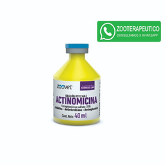 Actinomicina Antibiótico Aminoglucósido inyectable 40ml - Zoovet