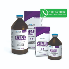 CEFAFUR x100ml - Antimicrobiano - Antibiótico - Betalactámico -Zoovet