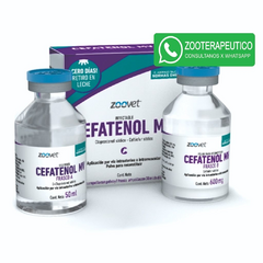 CEFATENOL MV - Antibiótico de amplio espectro - Hormonal -Zoovet