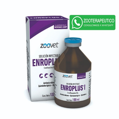 ENROPLUS I. x 100 ml Antimicrobiano de amplio espectro - Quinolona - Zoovet