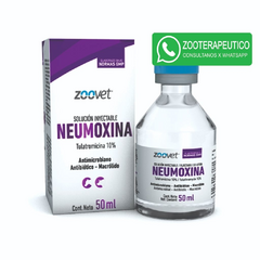 NEUMOXINA x 50 ml Antibiótico macrólido de larga acción - Zoovet