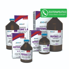 OXIFENAC L.A. x 250 ml Antibiótico de amplio espectro - Antiinflamatorio - Analgésico y antipirético de acción prolong - Zoovet