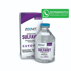 SULFAVET x 100 ml Quimioterápico - Antimicrobiano - Zoovet