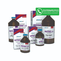 OXIFENAC L.A. x 100 ml- Antibiótico de amplio espectro - Antiinflamatorio - Analgésico y antipirético de acción prolongada - Zoovet