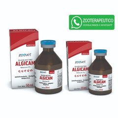 ALGICAM 2 % x 50 ml - Antiinflamatorio - Analgésico - Antipirético- Zoovet