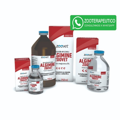 ALGIMINE x 50 ml -Antiinflamatorio no esteroide - Analgésico - Antipirético - Zoovet