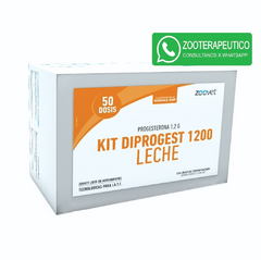 KIT DIPROGEST 1200 LECHE x 50 trat - Dispositivo intravaginal - Progesterona 1,2 g- Zoovet