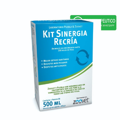 KIT SINERGIA RECRIA 2 F x 500 ml - Mejorador de la conversión (anabólico no hormonal)- Zoovet