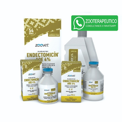 ENDECTOMICIN ADE 4 % x 500 ml- Endectocida - Suplemento vitamínico de acción persistente- Zoovet