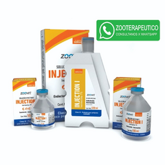 INJECTION I x 500 ml - Antiparasitario interno y externo inyectable - Zoovet