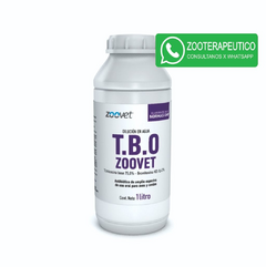 T.B.O. x 1 L ntibiótico de amplio espectro y mucolítico de uso oral - Zoovet