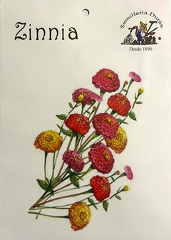 SEMILLAS DE ZINNIA FLORES