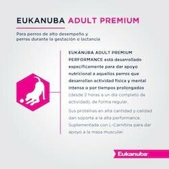 Eukanuba Premium Performance x 15 kgs. - comprar online