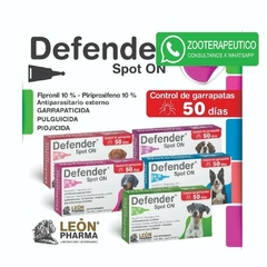 Pipeta Defender SpotOn 10a20kg- León Pharma