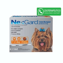 Comprimidos Nexgard De 2 A 4 Kg -Merial