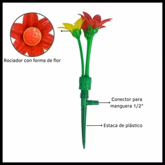 Aspersor Flor - Parnassa - Campo y Ciudad | Farmacia Agroveterinaria