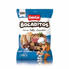 Bocaditos Fino x 100 grs Carne Pollo Chocolate