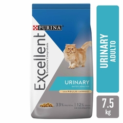 EXCELLENT URINARY CAT POLLO Y ARROZ X 7,5 KGS