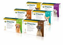 SIMPARICA 80 MG (20 A 40 KG)- ZOETIS