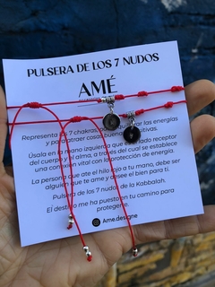 Pulsera 7 nudos