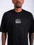 Camiseta Oversized Tupac Preta - comprar online