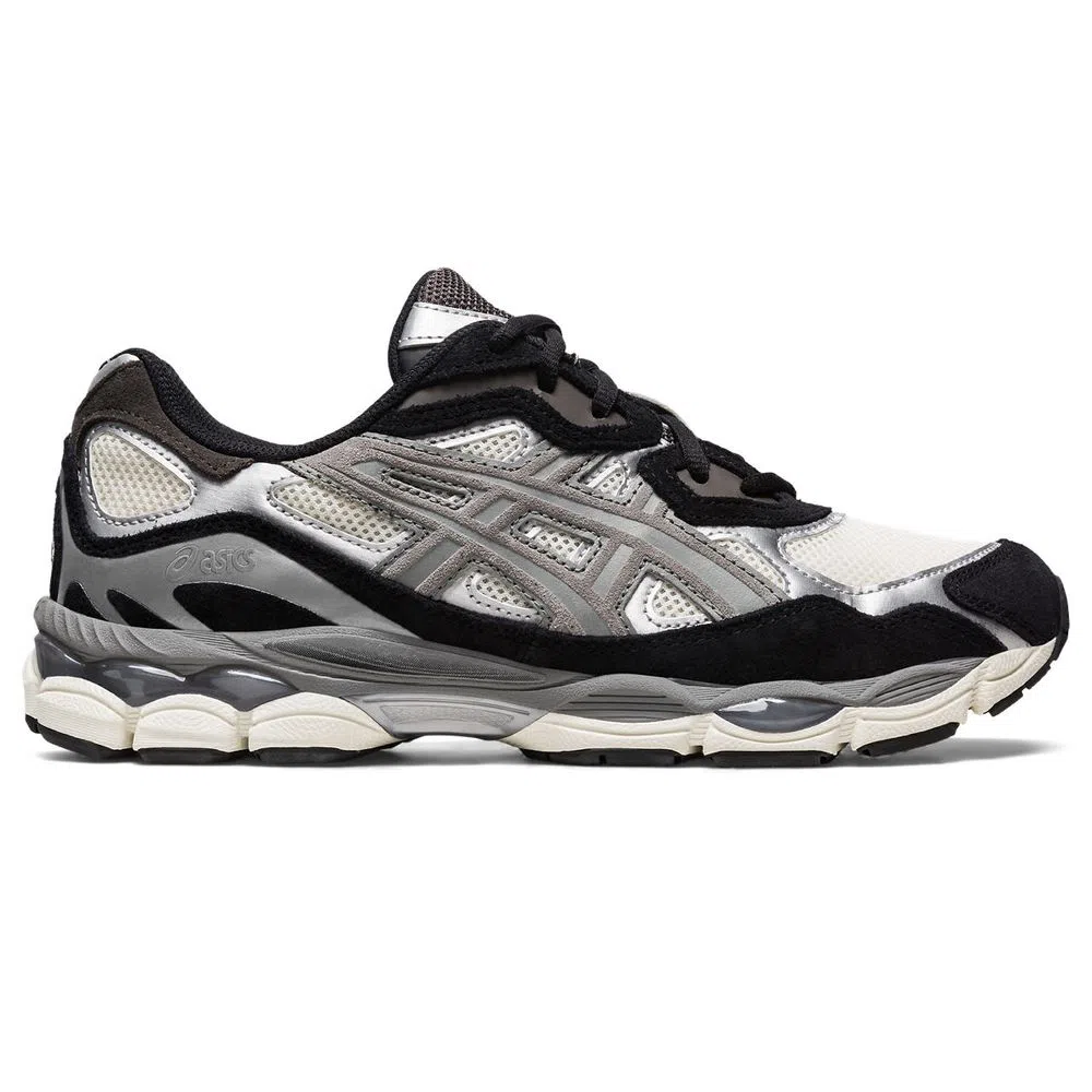 T NIS ASICS GEL NYC MASCULINO CINZA MARROM E PRETO
