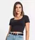 BLUSA CROPPED ROVITEX - comprar online