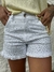 SHORTS BRANCO COM PEDRARIA REVANCHE - comprar online