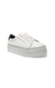 TÊNIS BRANCO AMARRAÇÃO FLATFORM