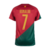 Camisa Seleção Portugal Home 2022 Ronaldo 7 Torcedor Masculina - Vermelho na internet