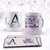 Caneca porcelana personalizada alfabeto floral - loja online