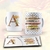 Imagem do Caneca porcelana personalizada alfabeto floral